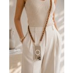 Como Milano phone chain 120cm acrylic brown