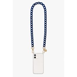   Como Milano phone strap CMMJ.001.DBL.01.00 120cm acrylic blue