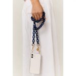 Como Milano phone strap CMMJ.001.DBL.01.00 120cm acrylic blue