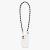 Como Milano phone chain CMMJ.003.BB.03.01 (120 cm) – stainless steel with black braided leather
