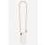Como Milano phone chain CMMJ.003.WH.03.02 (120 cm) – stainless steel with white braided leather