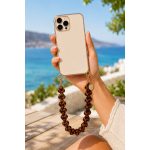 Como Milano phone chain CMMJ.004.LEO.01.00 30cm acrylic leopard