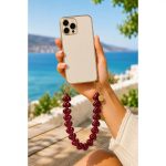 Como Milano telephone chain CMMJ.004.WR.01.00 30cm acrylic burgundy