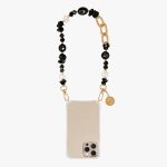 Como Milano phone chain CMMJ.004.BB.01.02 30cm black acrylic