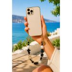 Como Milano phone chain CMMJ.004.BB.01.02 30cm black acrylic