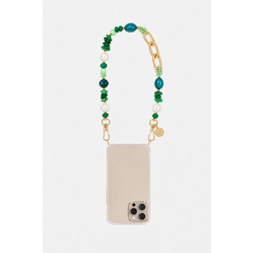 Como Milano phone chain CMMJ.004.DGR.01.00 30cm green acrylic