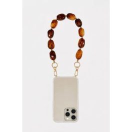 Como Milano phone chain CMMJ.004.BR.01.00 30cm acrylic brown
