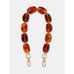Como Milano phone chain CMMJ.004.AM.01.00 30cm acrylic amber