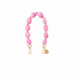 Como Milano phone chain CMMJ.004.PK.01.02 30cm pink acrylic
