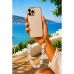 Como Milano phone chain CMMJ.004.WH.01.02 30cm white acrylic