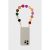 Como Milano phone chain CMMJ.004.SWH.01.00 30cm acrylic hearts